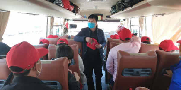 隴運集團運輸務工人員前往浙江義烏