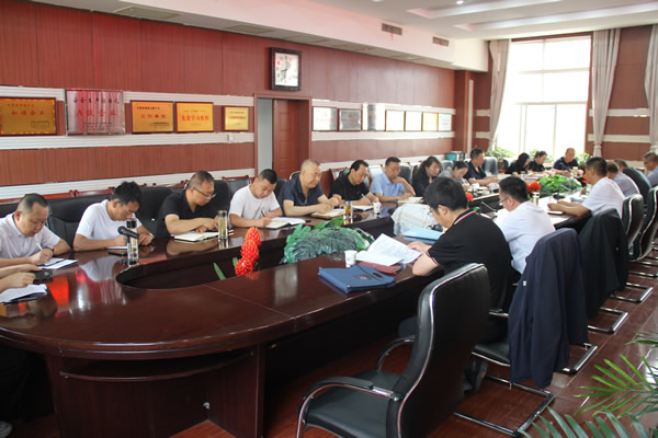 隴運集團(tuán)公司召開黨委理論學(xué)習(xí)中心組集中學(xué)習(xí)暨黨委（擴大）會議